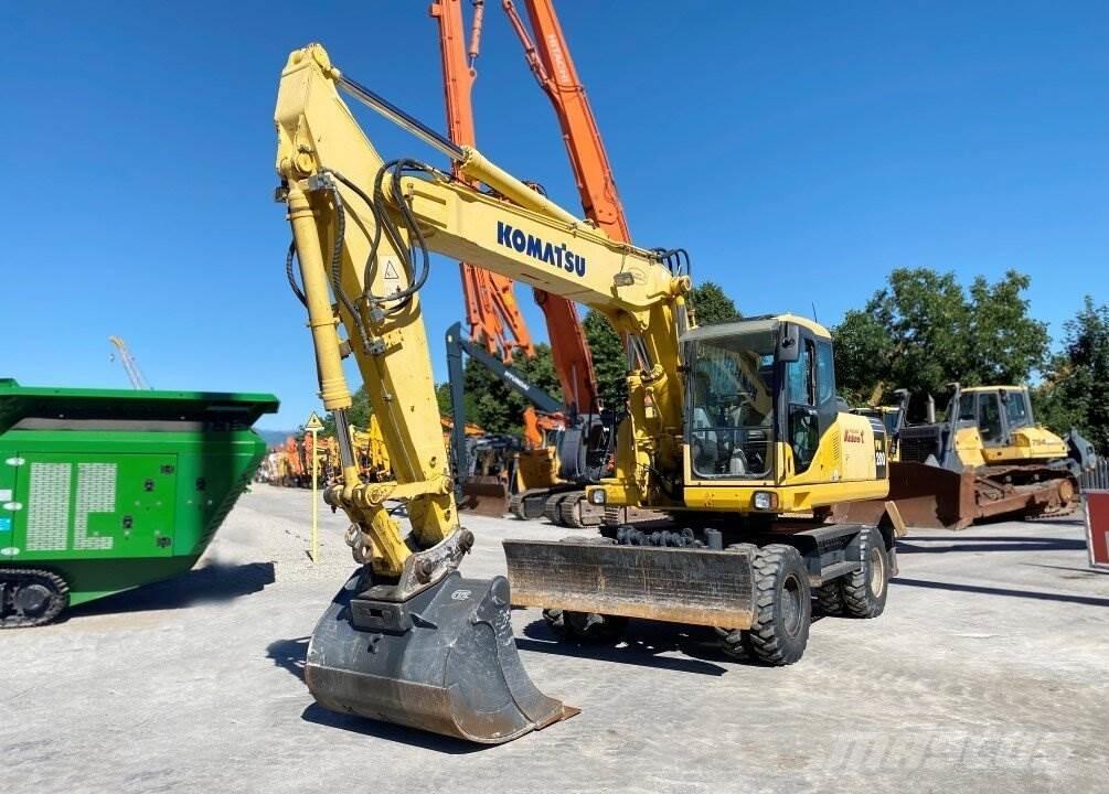 Komatsu PW200 7K Hjulgrävare