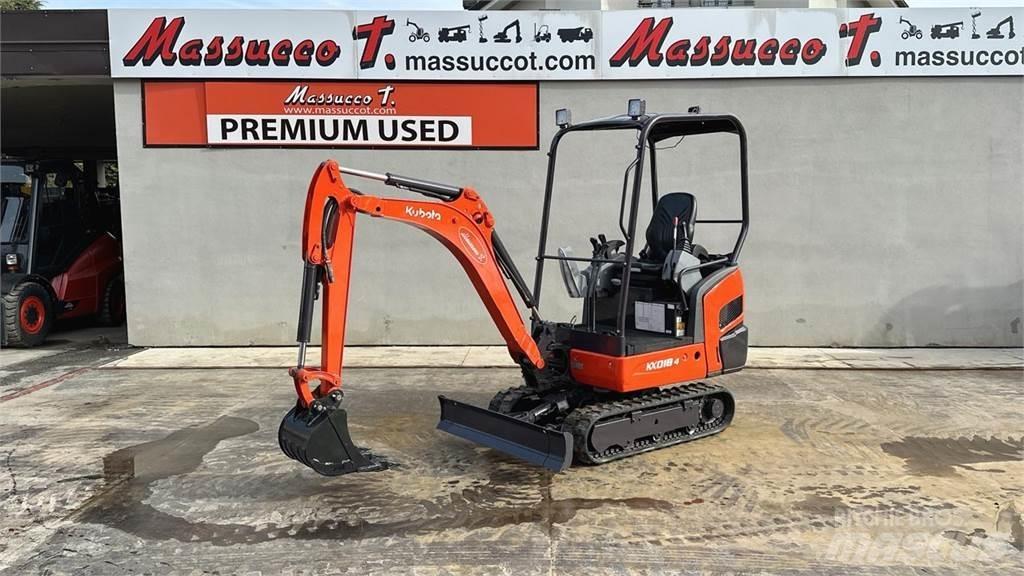 Kubota KX018-4 Minigrävare < 7t