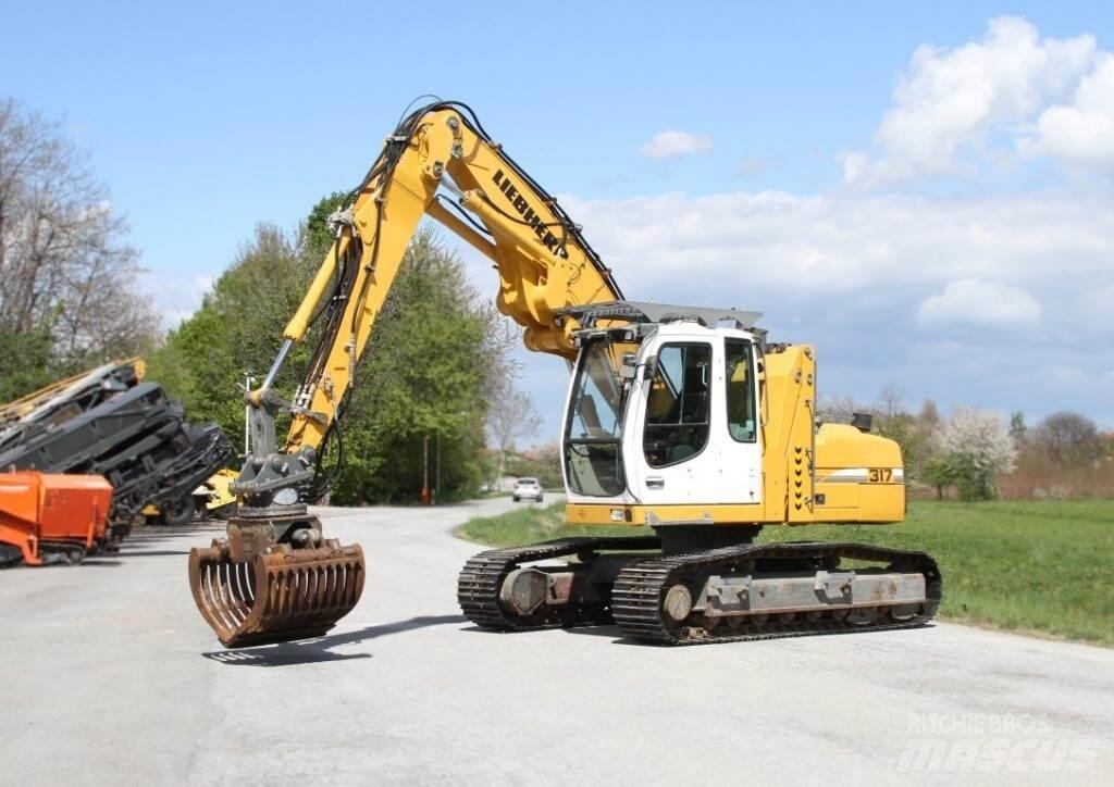 Liebherr R317 Litronic Hjulgrävare