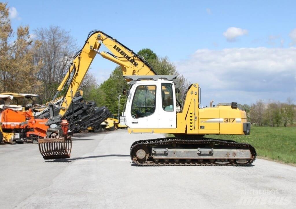 Liebherr R317 Litronic Hjulgrävare