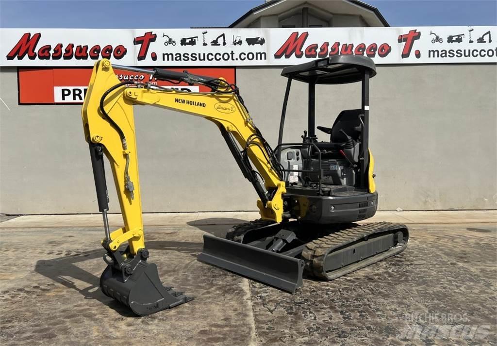 New Holland E29B SR Minigrävare < 7t