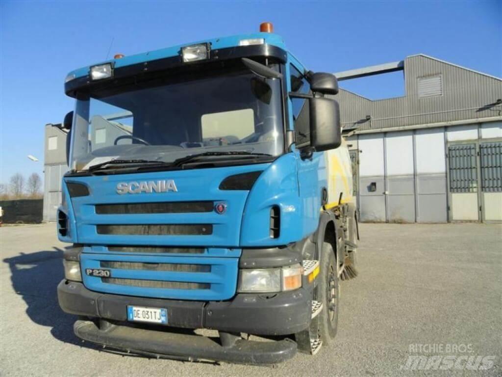 Scania P 230 Bucher Sopmaskiner