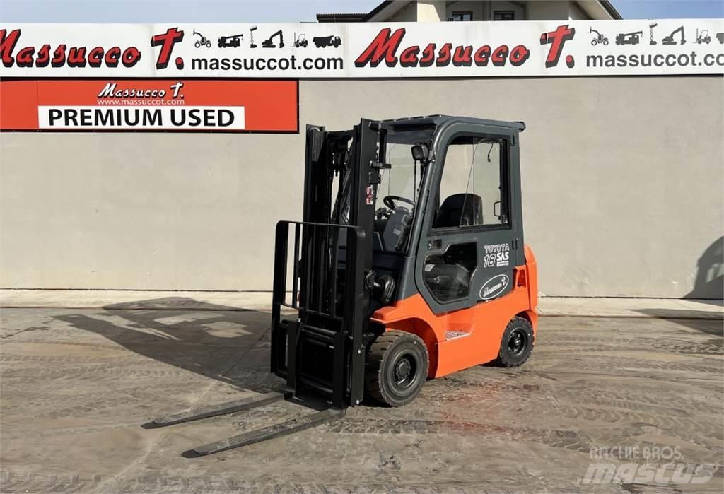 Toyota 7FDF18 Dieselmotviktstruckar