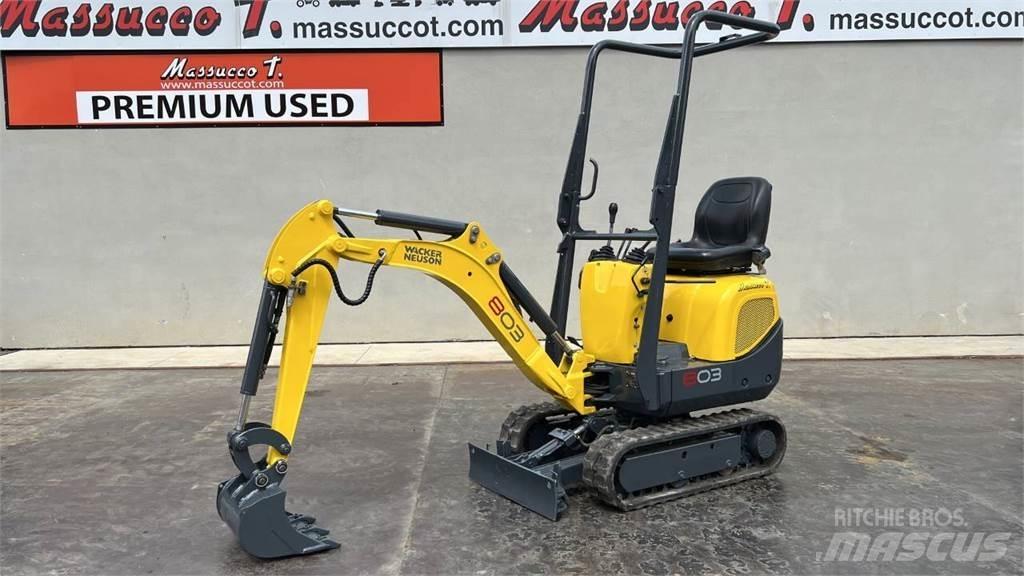 Wacker Neuson 803 Minigrävare < 7t