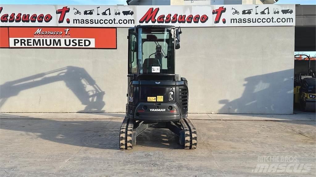 Yanmar VIO26-6 Minigrävare < 7t
