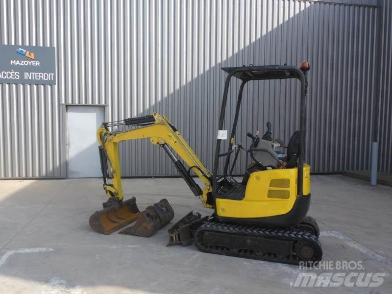 Yanmar VIO17U Minigrävare < 7t