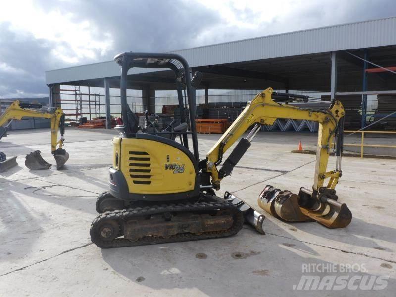 Yanmar VIO26 Minigrävare < 7t