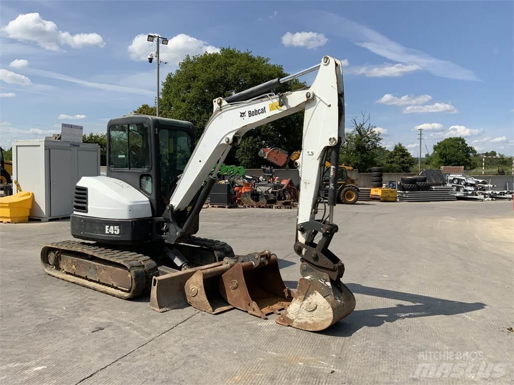 Bobcat E45 Digger Lantbruk - Övrigt