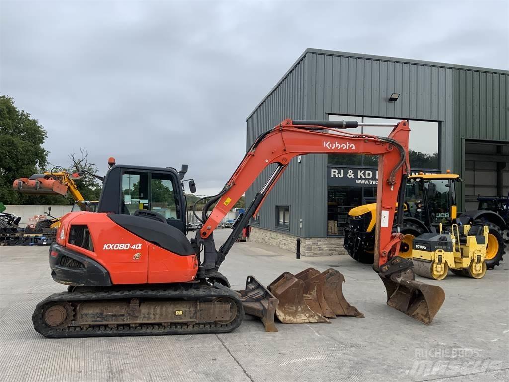 Kubota Kx080-4 (ST24000) Lantbruk - Övrigt