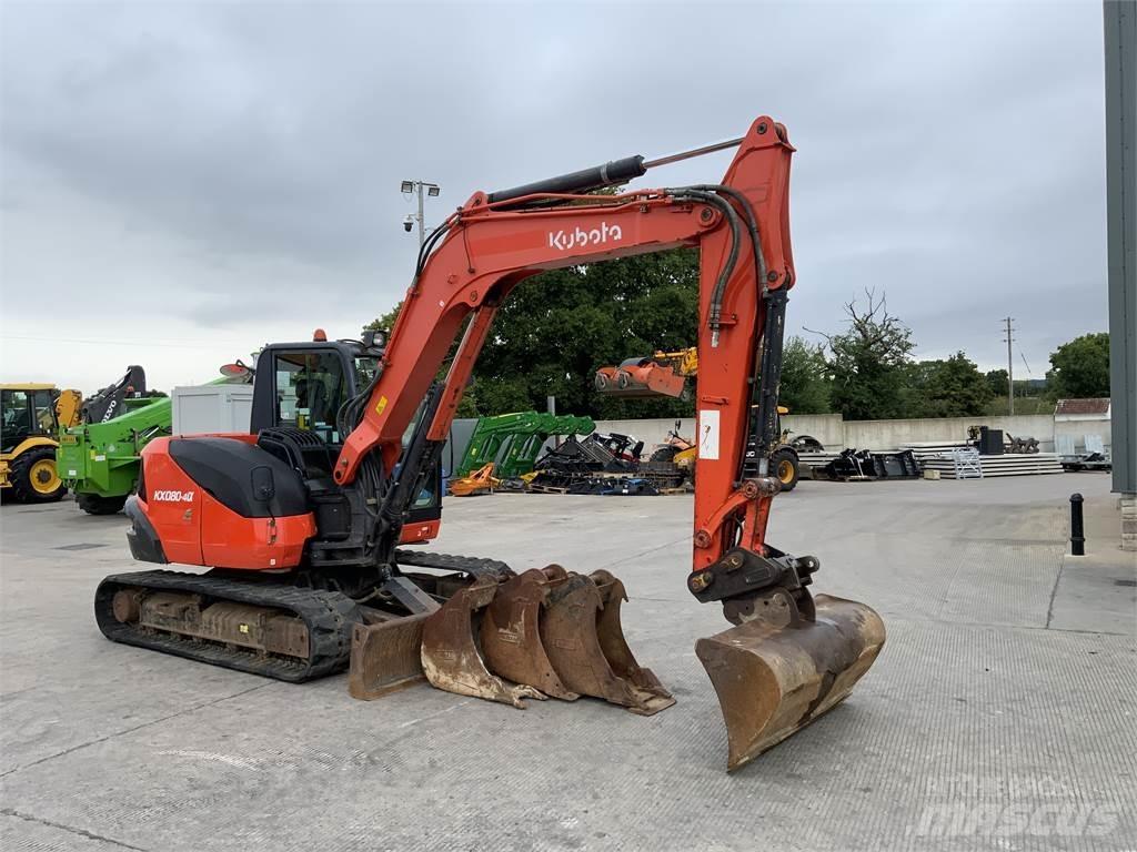 Kubota Kx080-4 (ST24000) Lantbruk - Övrigt