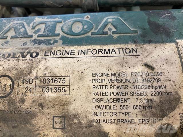 Volvo 8700 Motorer