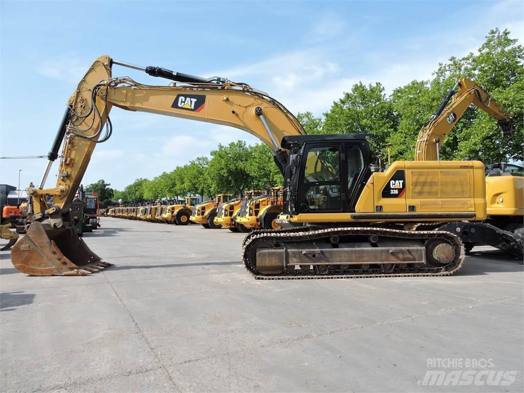 CAT 336 + GPS Bandgrävare