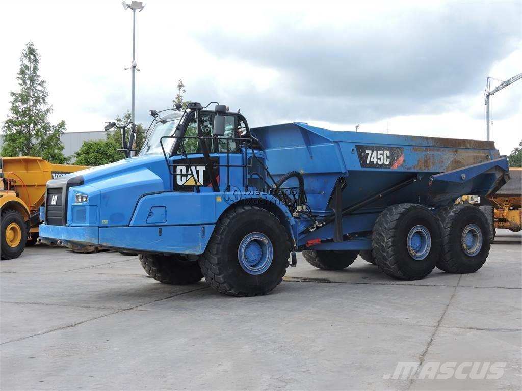 CAT 745C TAILGATE Midjestyrd dumper