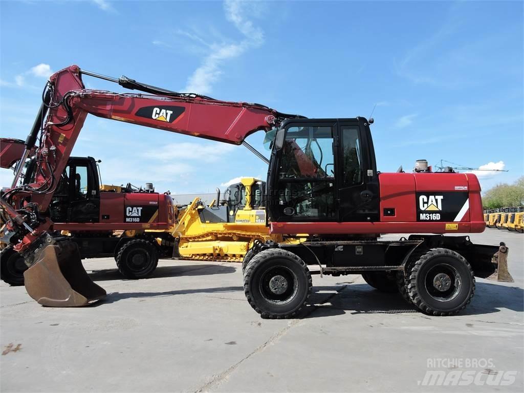 CAT M316D Hjulgrävare