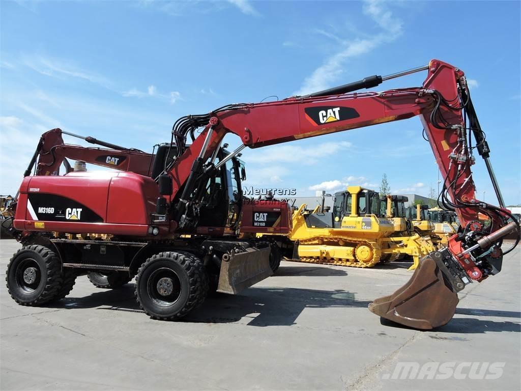CAT M316D ROTOTILT Hjulgrävare