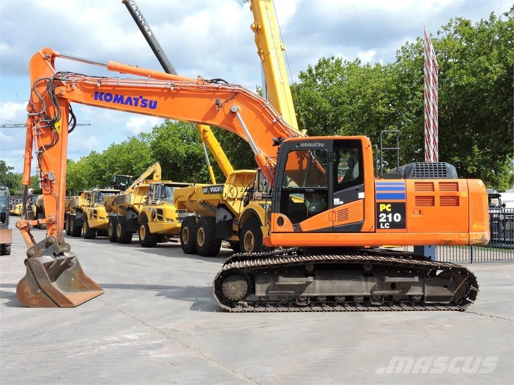 Komatsu PC210LC-10 Bandgrävare