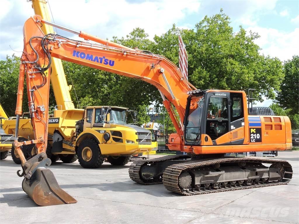 Komatsu PC210LC-10 Bandgrävare