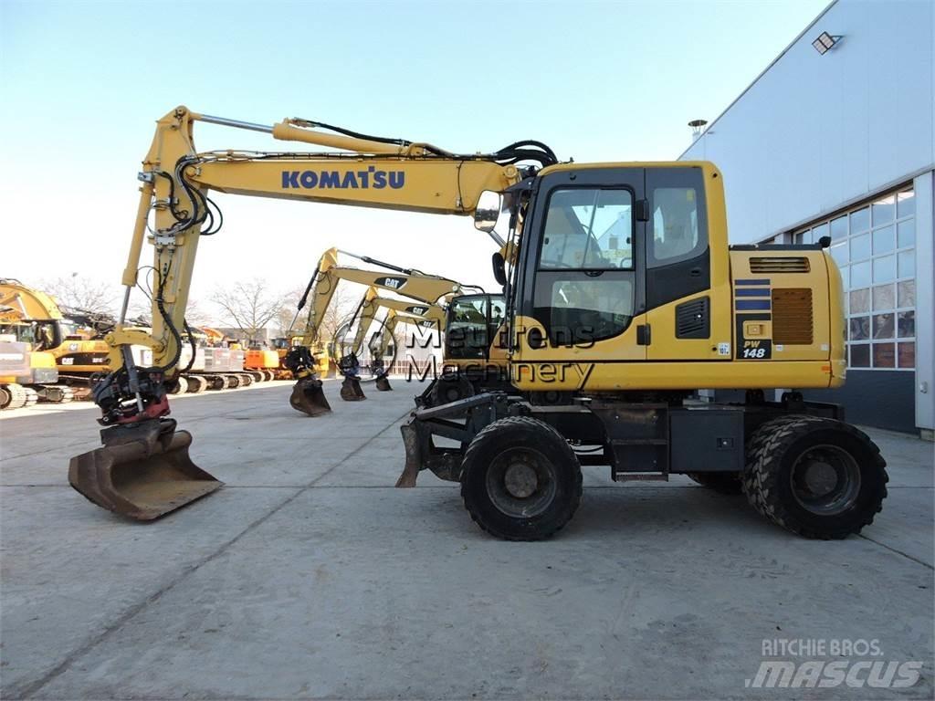 Komatsu PW148 Hjulgrävare