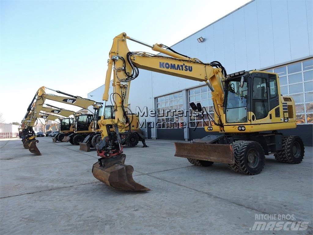 Komatsu PW148 Hjulgrävare