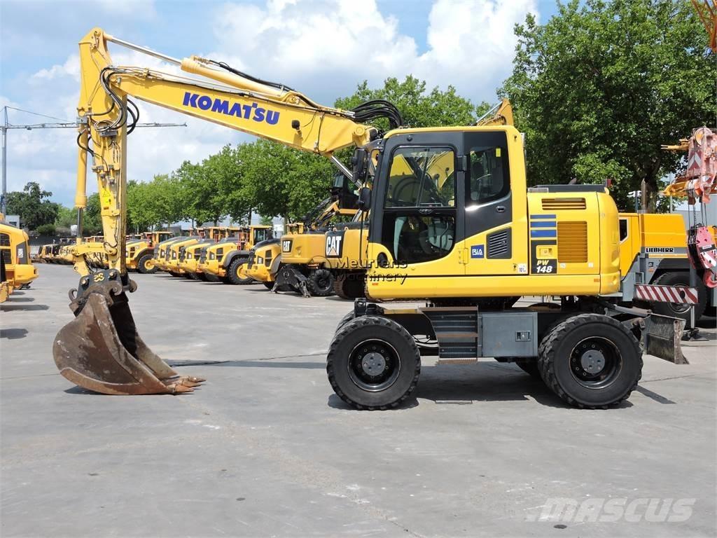 Komatsu PW148 Hjulgrävare