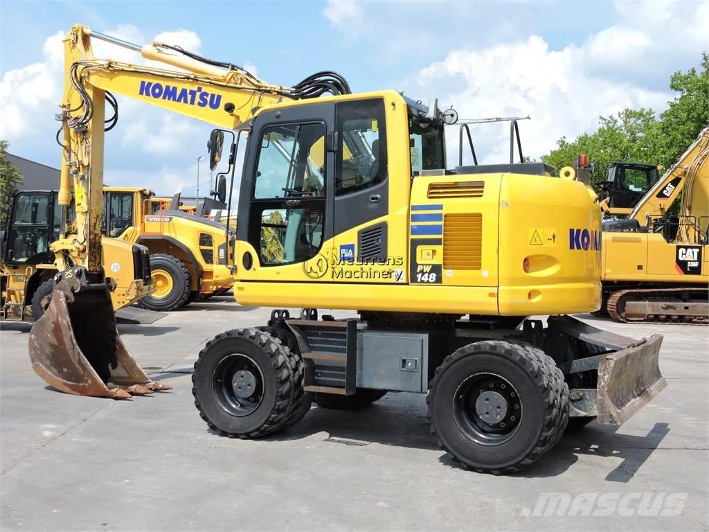 Komatsu PW148 Hjulgrävare