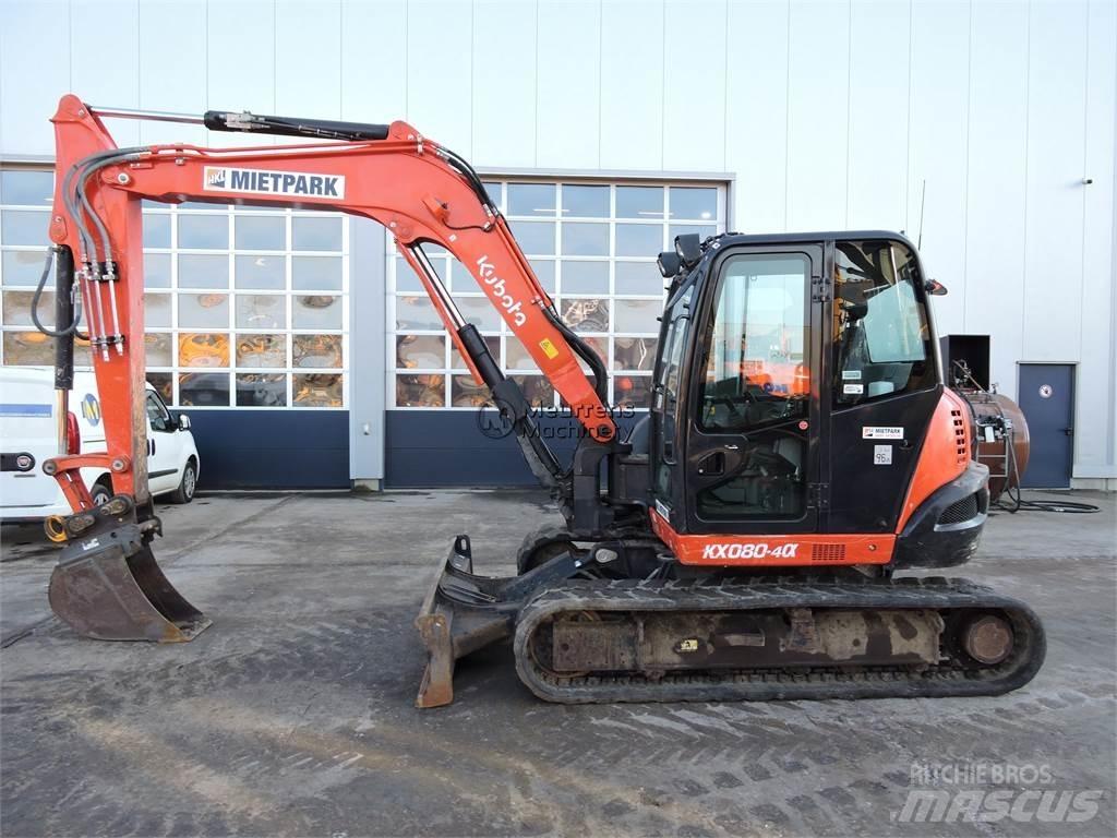 Kubota KX080 Entreprenad - Övrigt