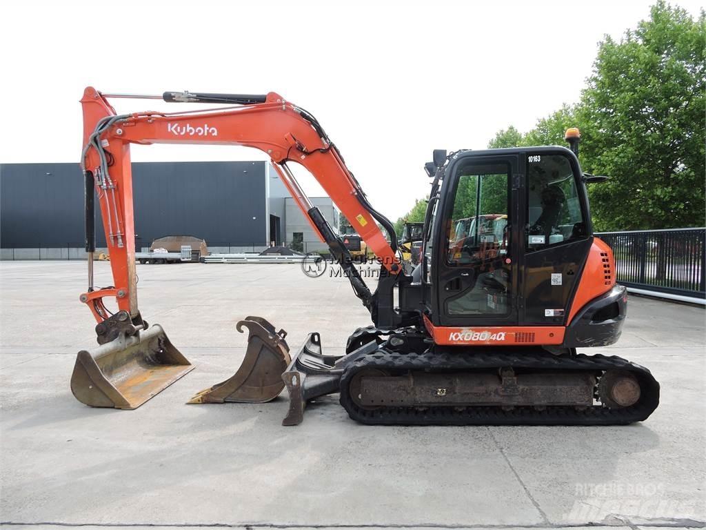 Kubota KX080-4 Entreprenad - Övrigt