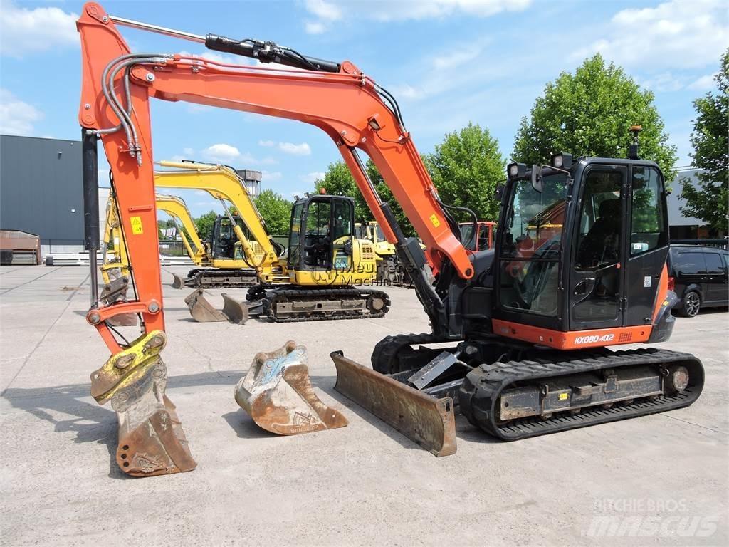 Kubota KX080-4 Entreprenad - Övrigt
