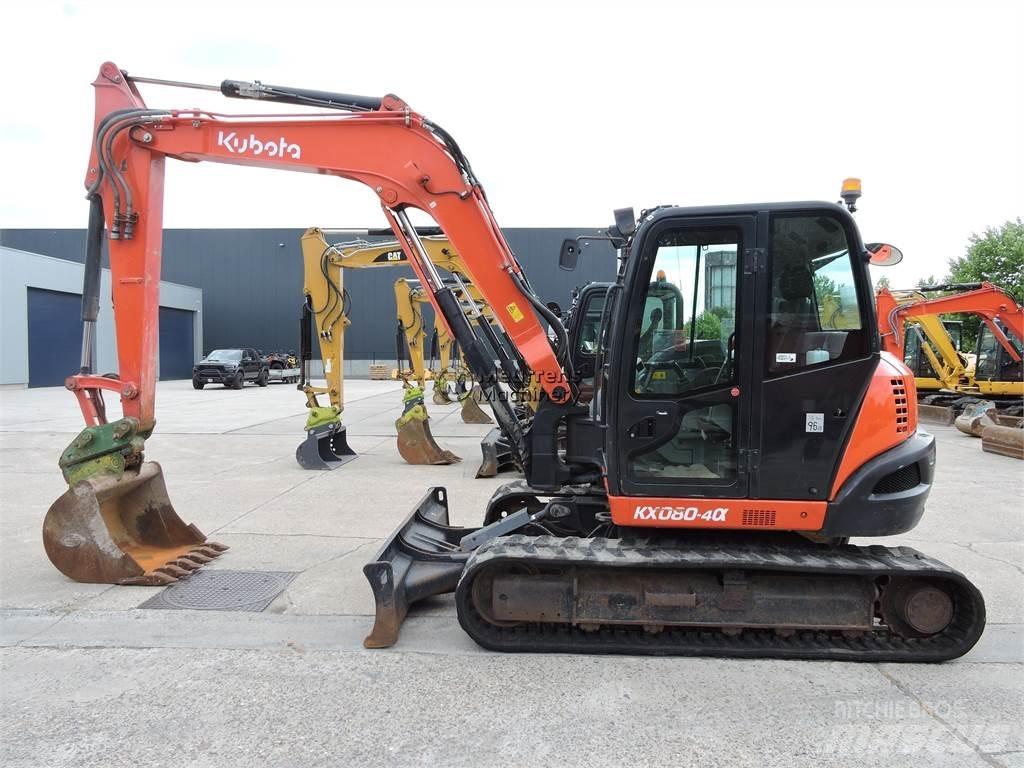 Kubota KX080-4 Entreprenad - Övrigt