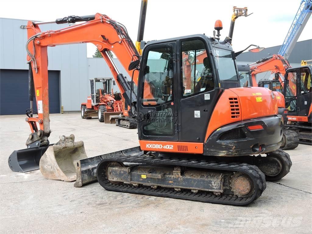 Kubota KX080-4 Entreprenad - Övrigt