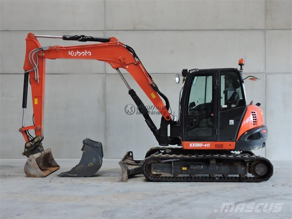 Kubota KX080-4 Entreprenad - Övrigt