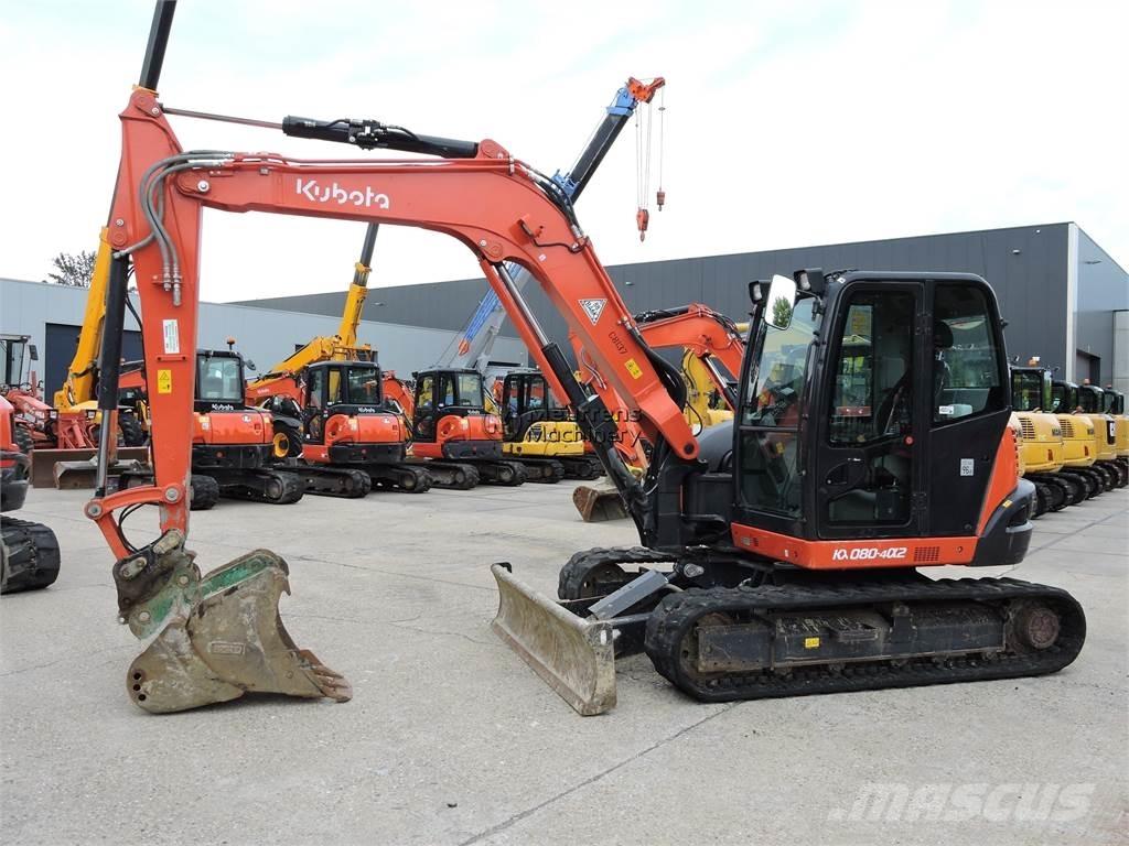 Kubota KX080-4 Entreprenad - Övrigt