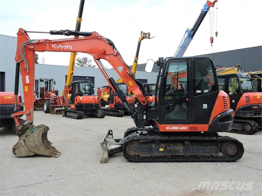 Kubota KX080-4 Entreprenad - Övrigt