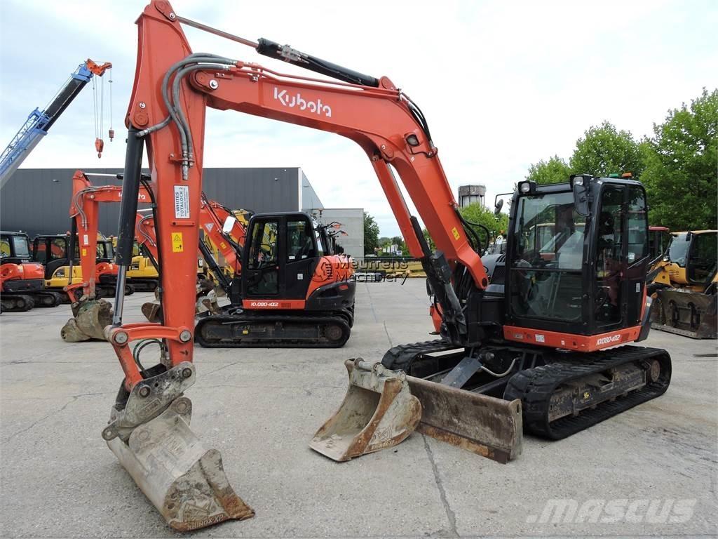 Kubota KX080-4 Entreprenad - Övrigt