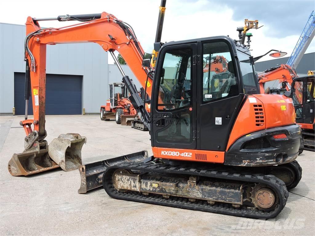 Kubota KX080-4 Entreprenad - Övrigt