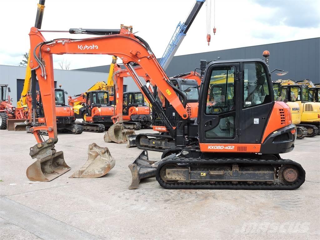 Kubota KX080-4 Entreprenad - Övrigt
