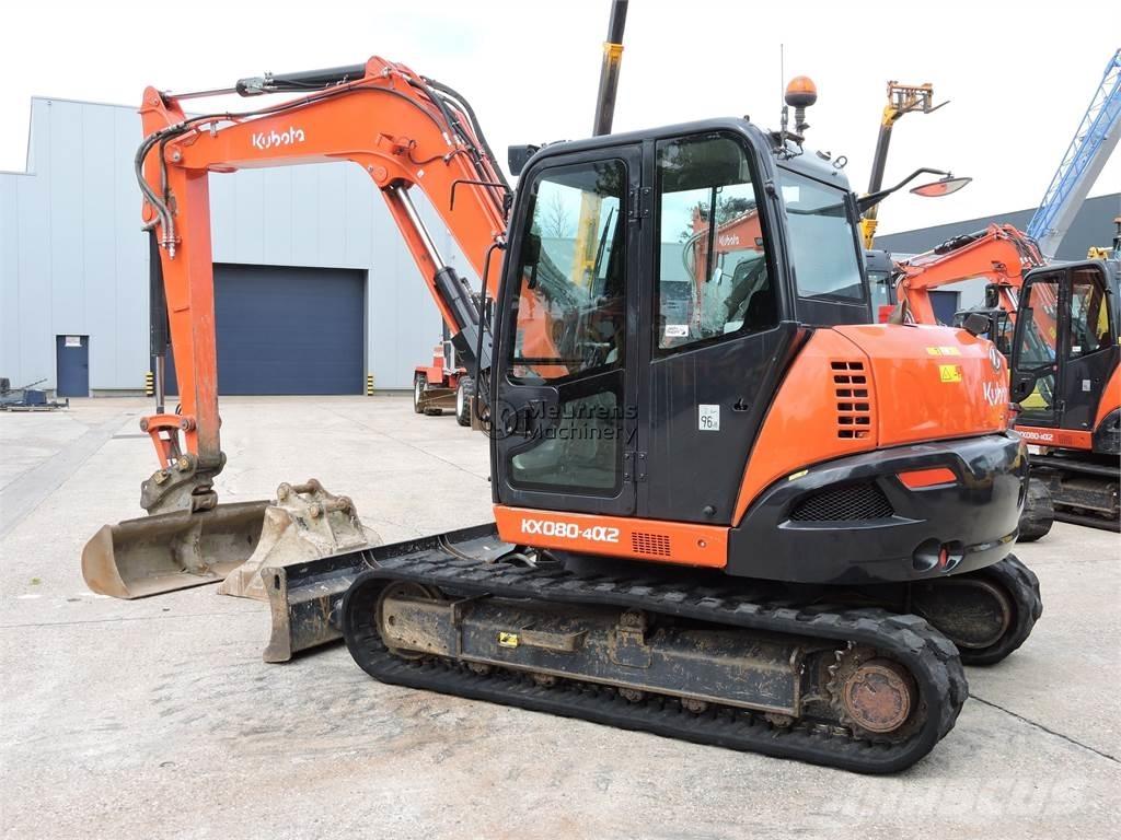 Kubota KX080-4 Entreprenad - Övrigt
