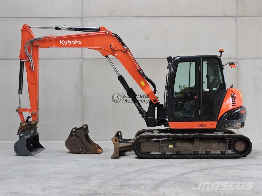Kubota KX080-4 Entreprenad - Övrigt