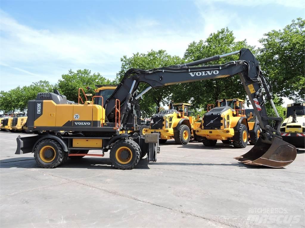 Volvo EW220E GERMAN Hjulgrävare