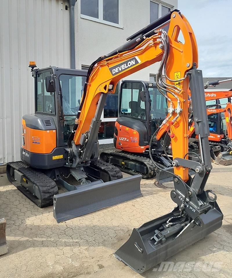 Develon DX 35Z-7 Minigrävare < 7t