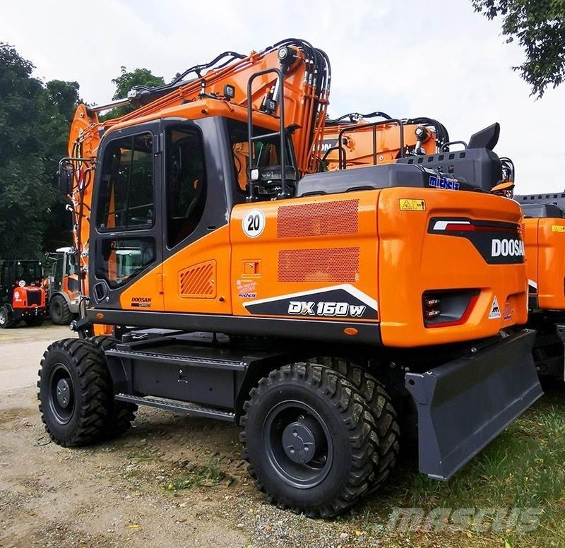 Doosan DX 160 W-7 Hjulgrävare