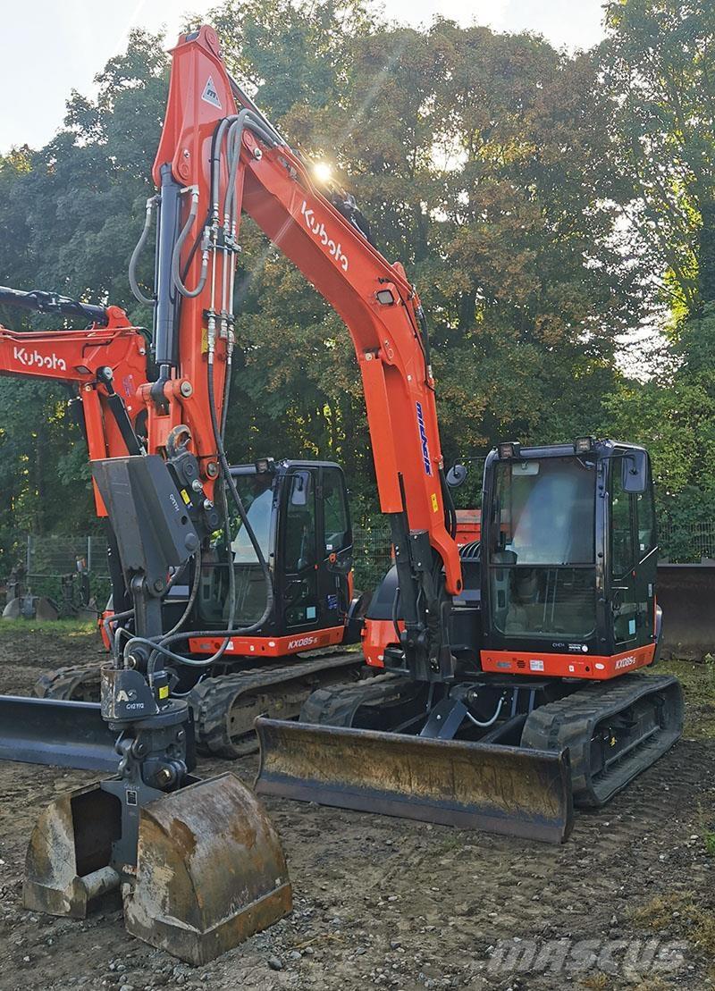 Kubota KX 085-5 GL Minigrävare < 7t