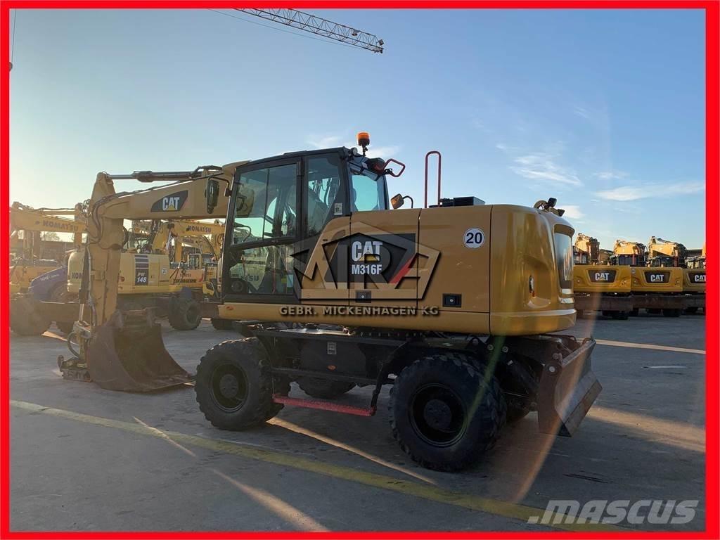 CAT M 316 F Hjulgrävare