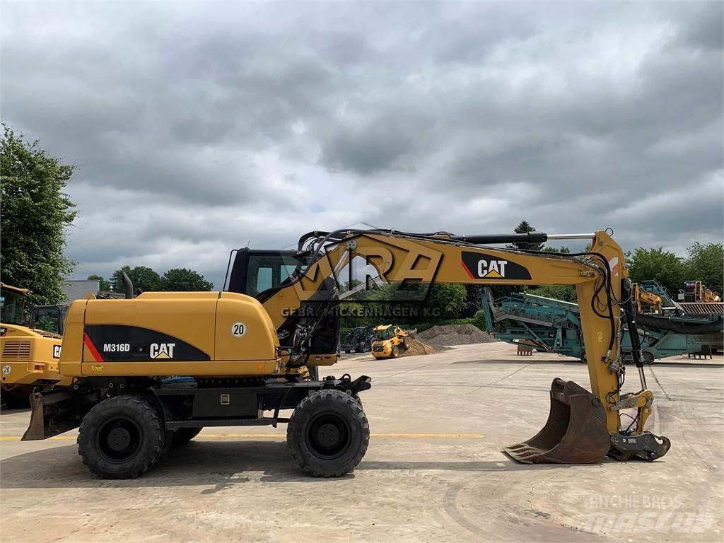 CAT M 316D Hjulgrävare