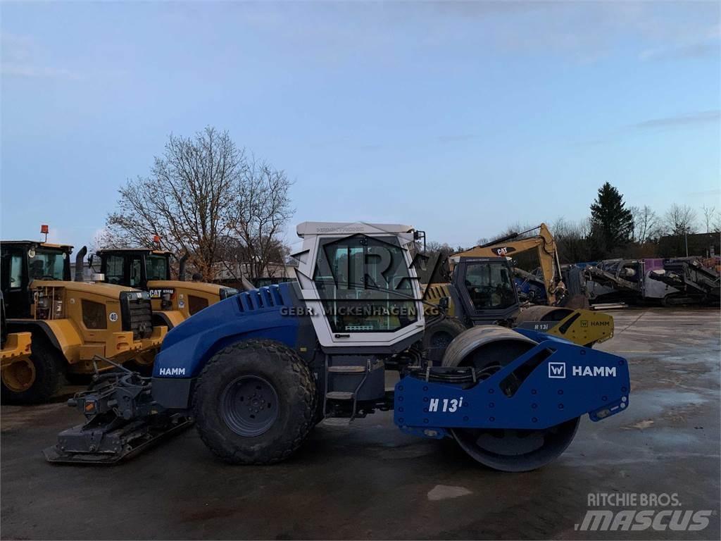 Hamm H 13i + Platten Envalsvältar