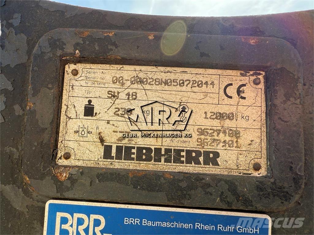 Liebherr SW48 Redskapsfäste/ adaptrar