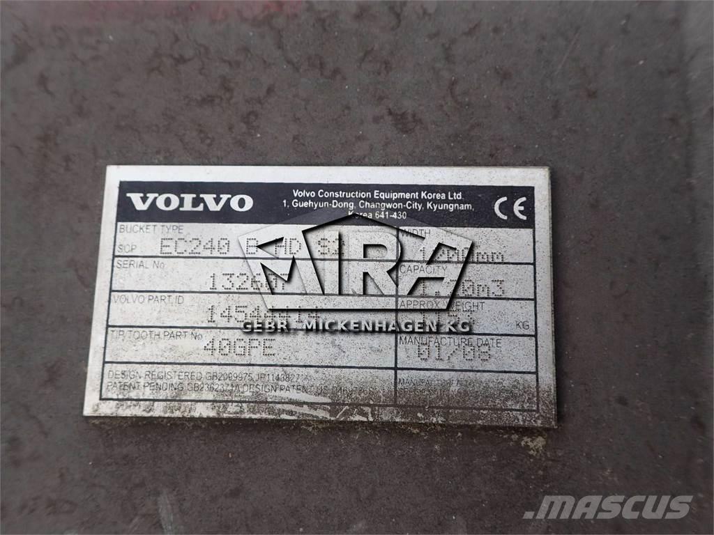 Volvo 1200 mm / S2 Grävutrustning