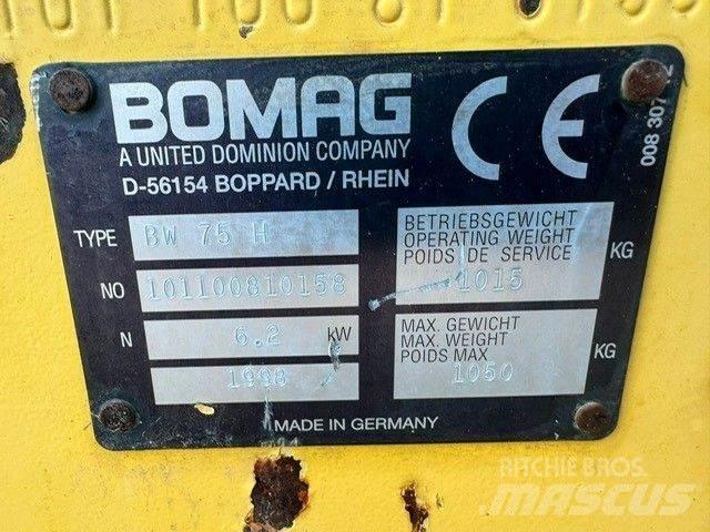 Bomag BW 75H Andra vältar