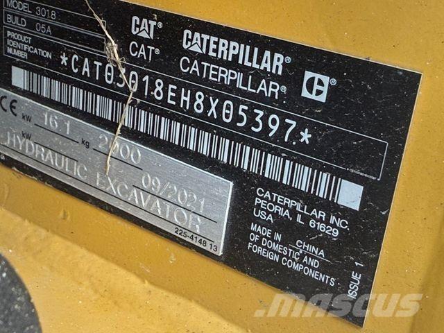CAT 301.8-05A Minigrävare < 7t