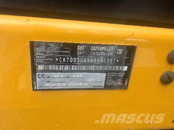 CAT 306CR Minigrävare < 7t